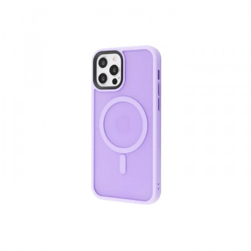 Чехол WAVE Matte Insane Case with Magnetic Ring iPhone 12/12 Pro (light purple)